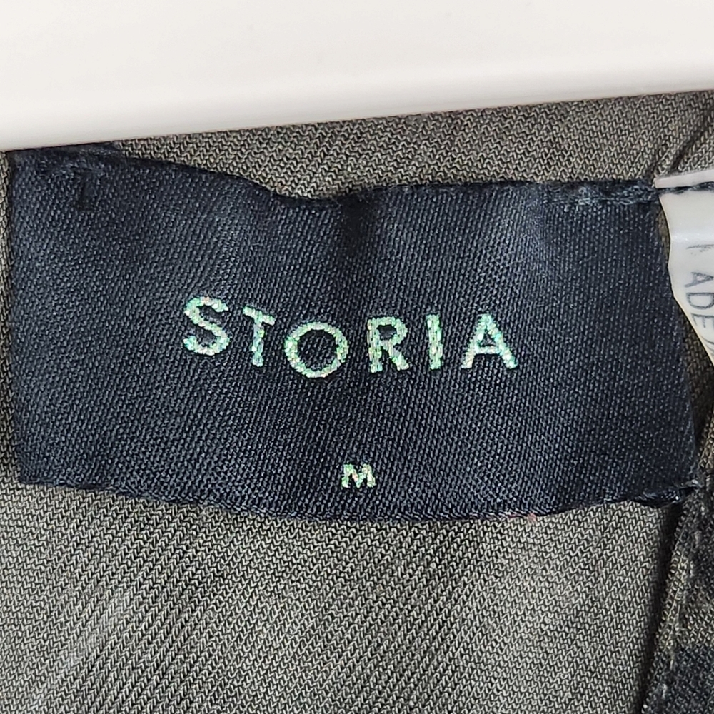 Storia Camo Jogger Jumpsuit Adjustable Straps Women's Size Medium - Picture 11 of 12